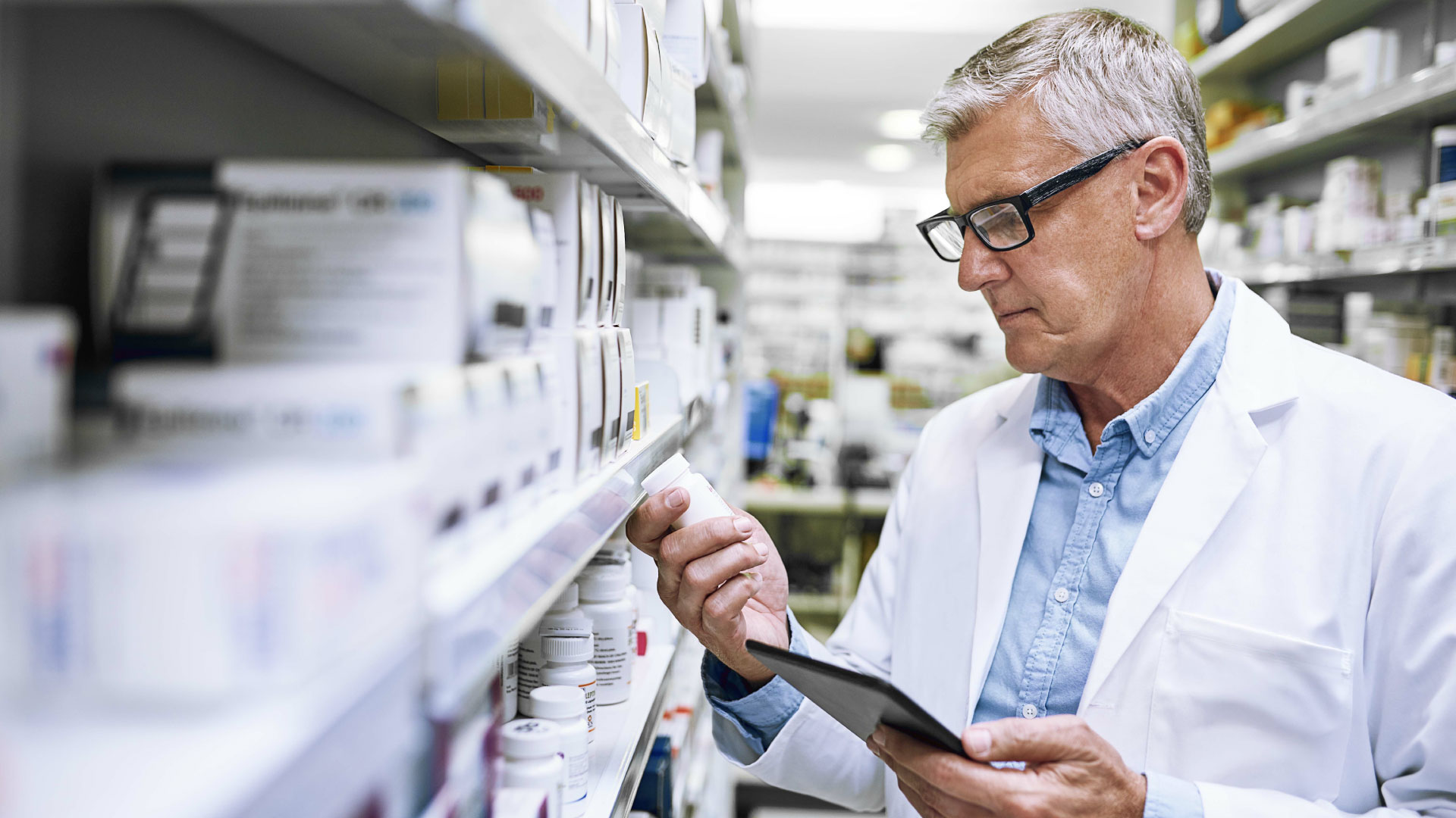 Digital pharmaceutical packaging workflows supporting NDC-12 readiness, product data updates, and supply chain compliance.